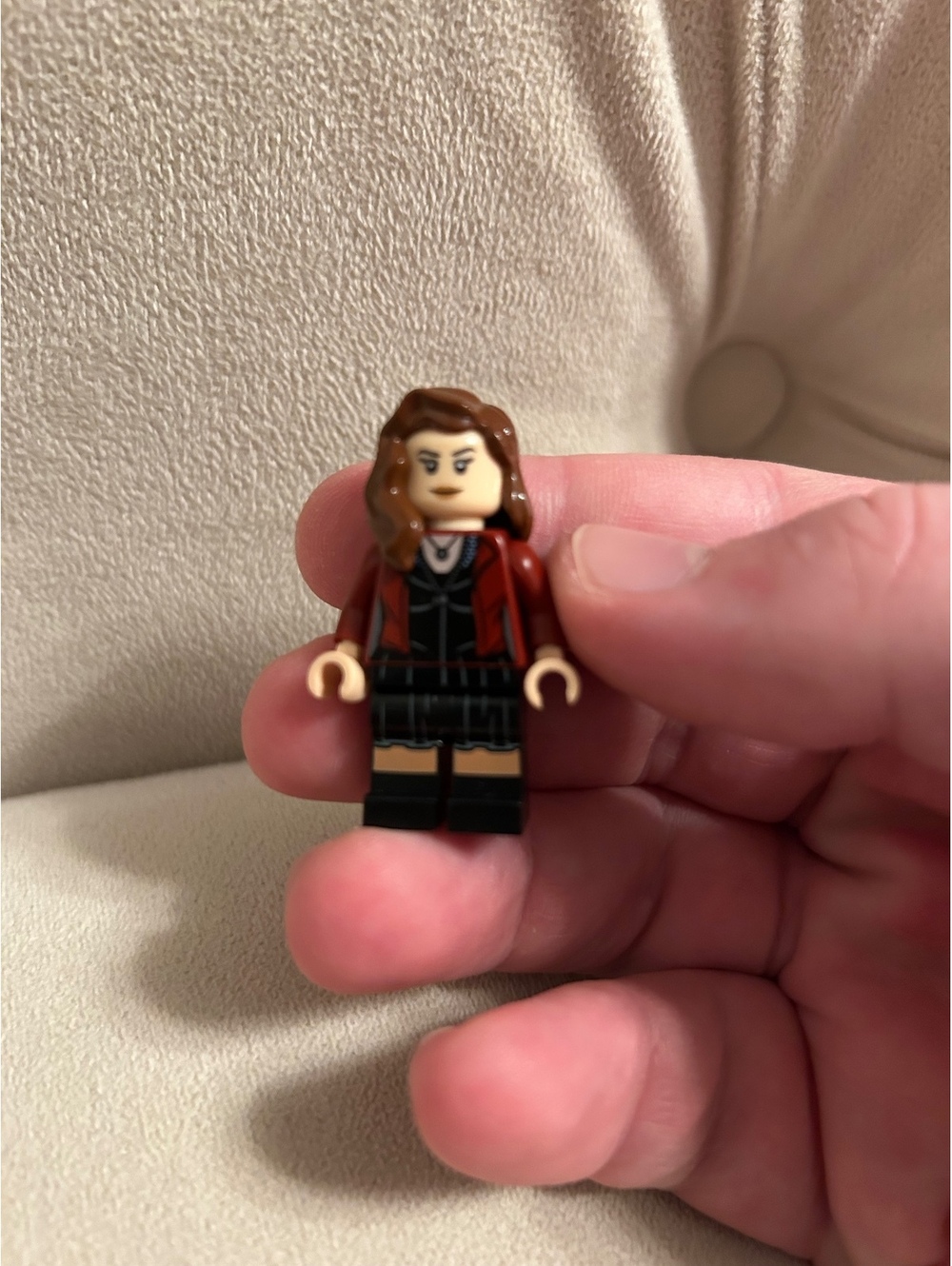 Lego Marvel Super Heroes Minifigure SH0174 The Scarlet Witch Wanda Maximoff